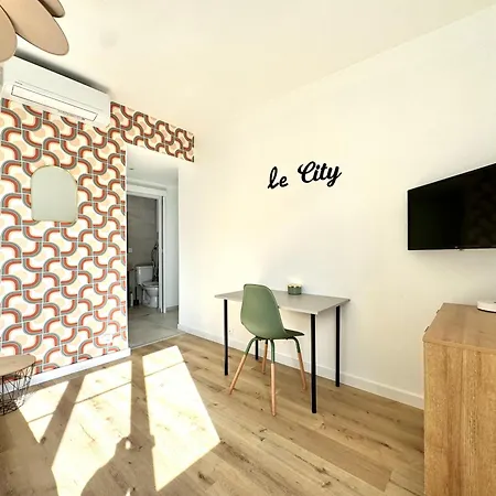 Apartment Le City, Centre-ville, Climatisation, Trams