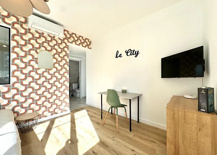 Appartement Le City, Centre-ville, Climatisation, Trams